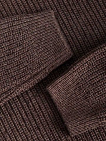 JACK & JONES Sweater 'JORTORONTO' in Brown: front