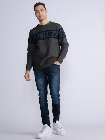 Petrol Industries Sweater in Grey