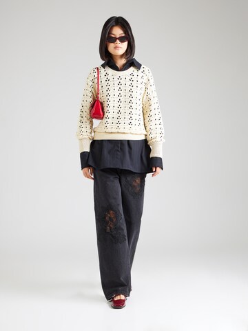 Pullover 'VIPALUA' di VILA in beige