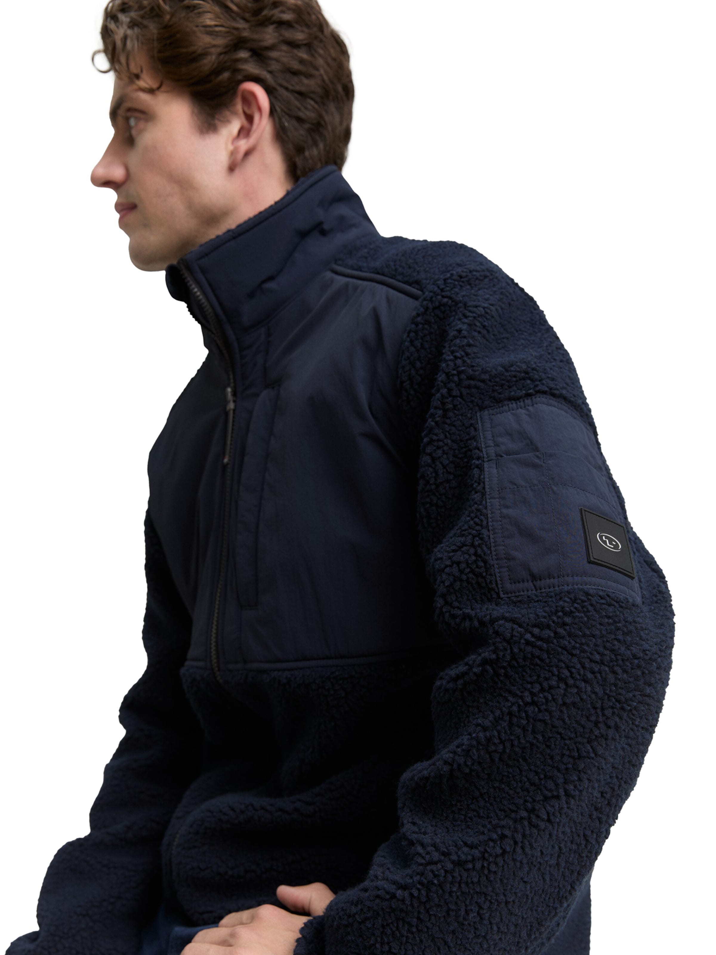 TOM TAILOR Демисезонная куртка в Синий