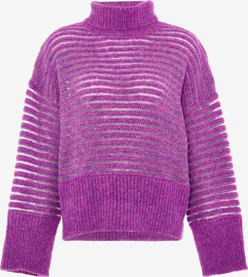 caneva Sweater in Purple: front