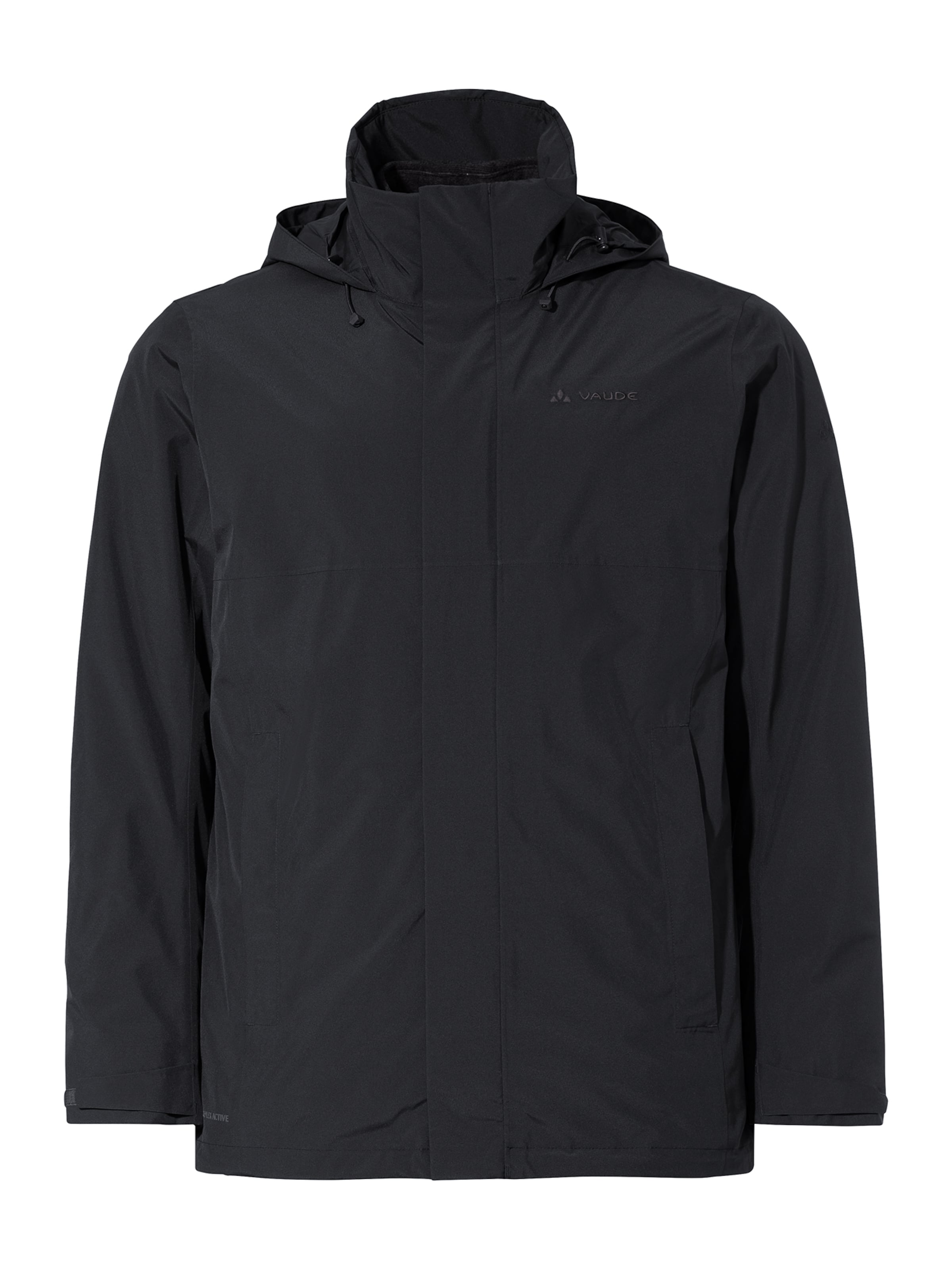 VAUDE Outdoorjacke 'Rosemoor' in Schwarz: Vorderseite