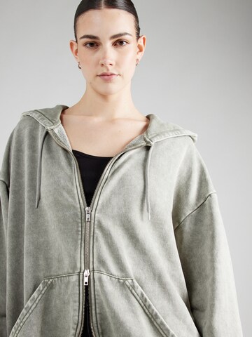 Monki Sweatjacke in Grün