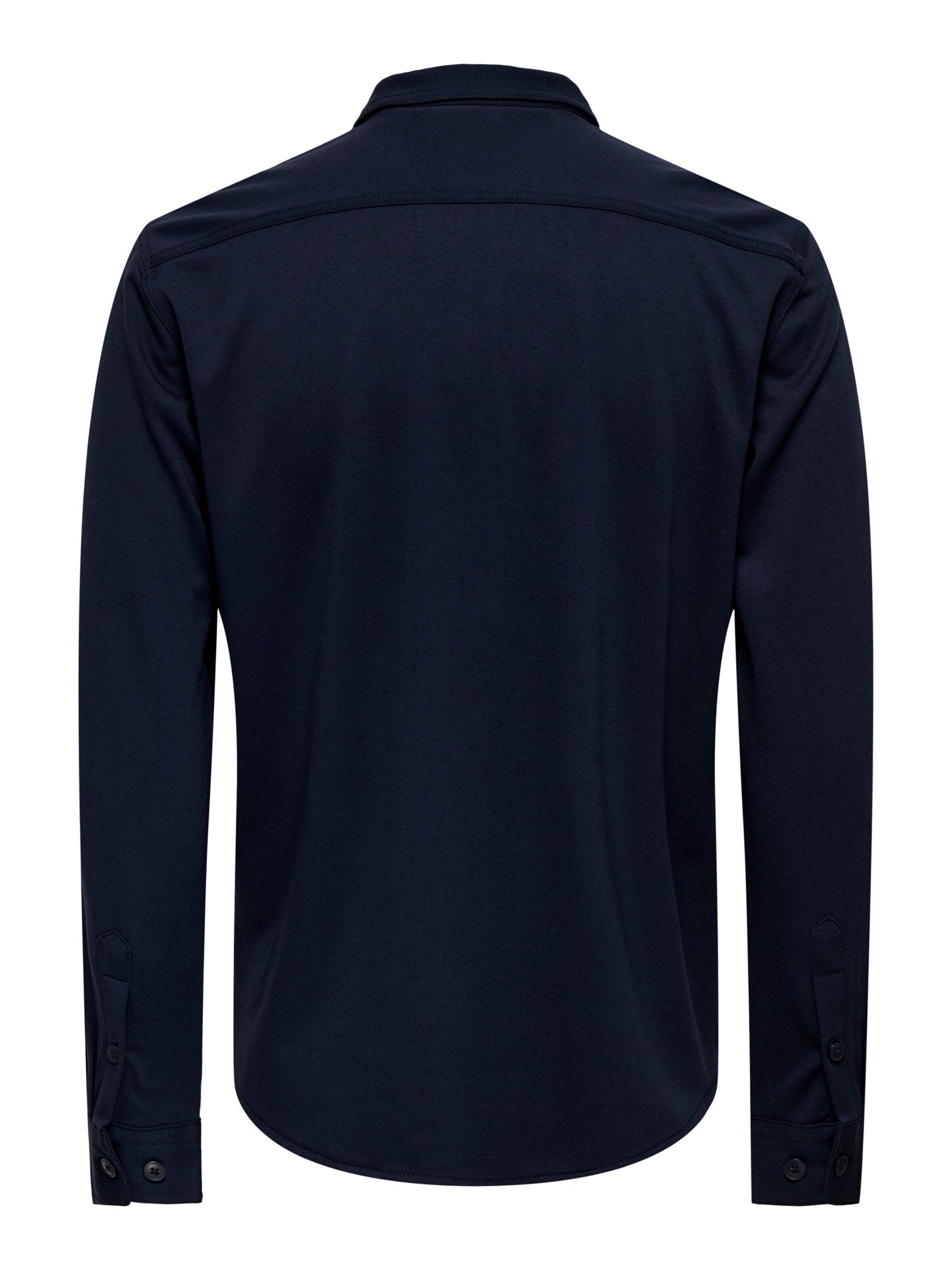 Only & Sons - Ajuste confortable Camisa 'ONSMark' en azul