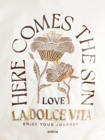 GARCIA T-Shirt in Beige