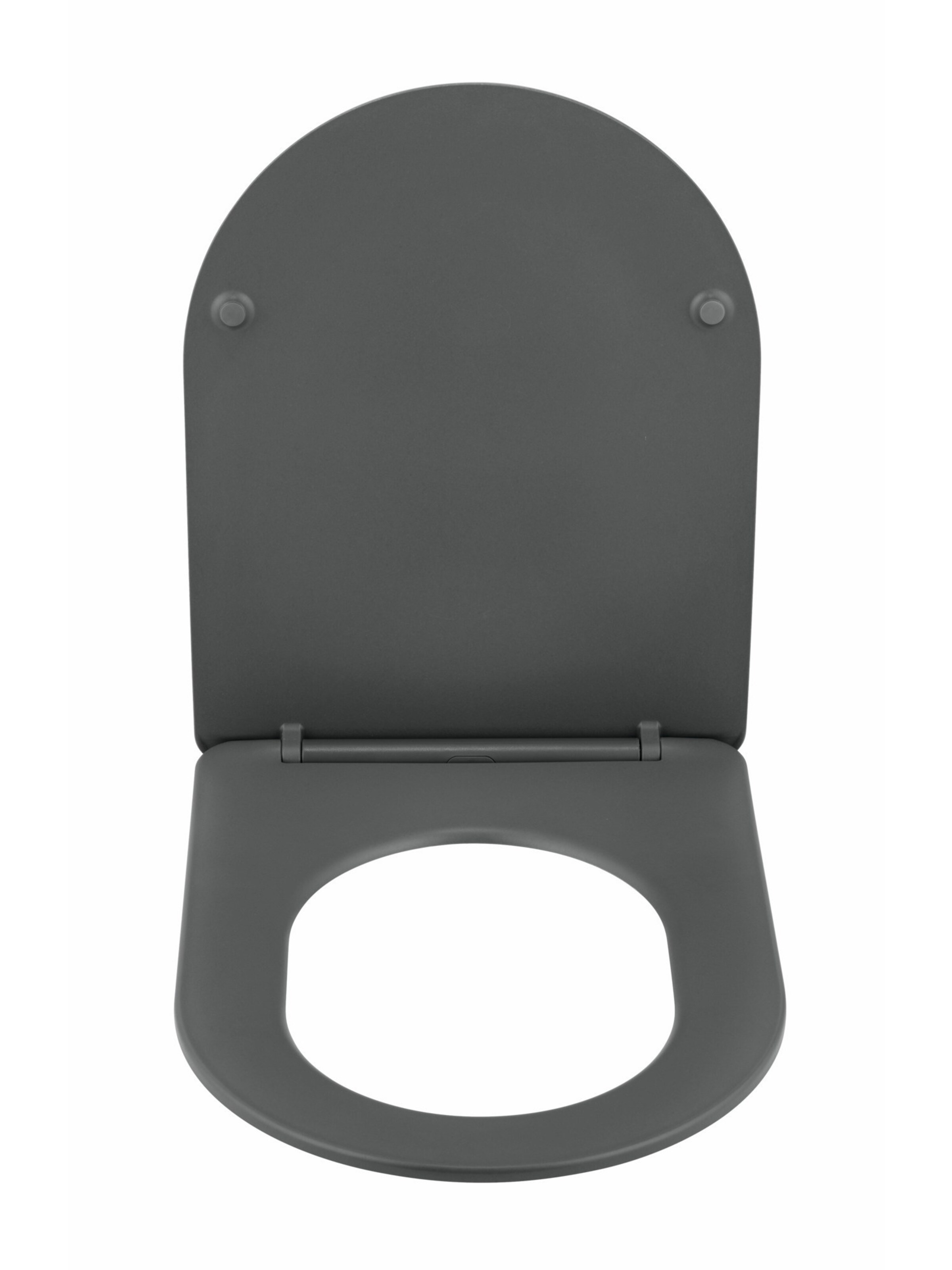 Wenko WC-Sitz 'Galati' in Grau