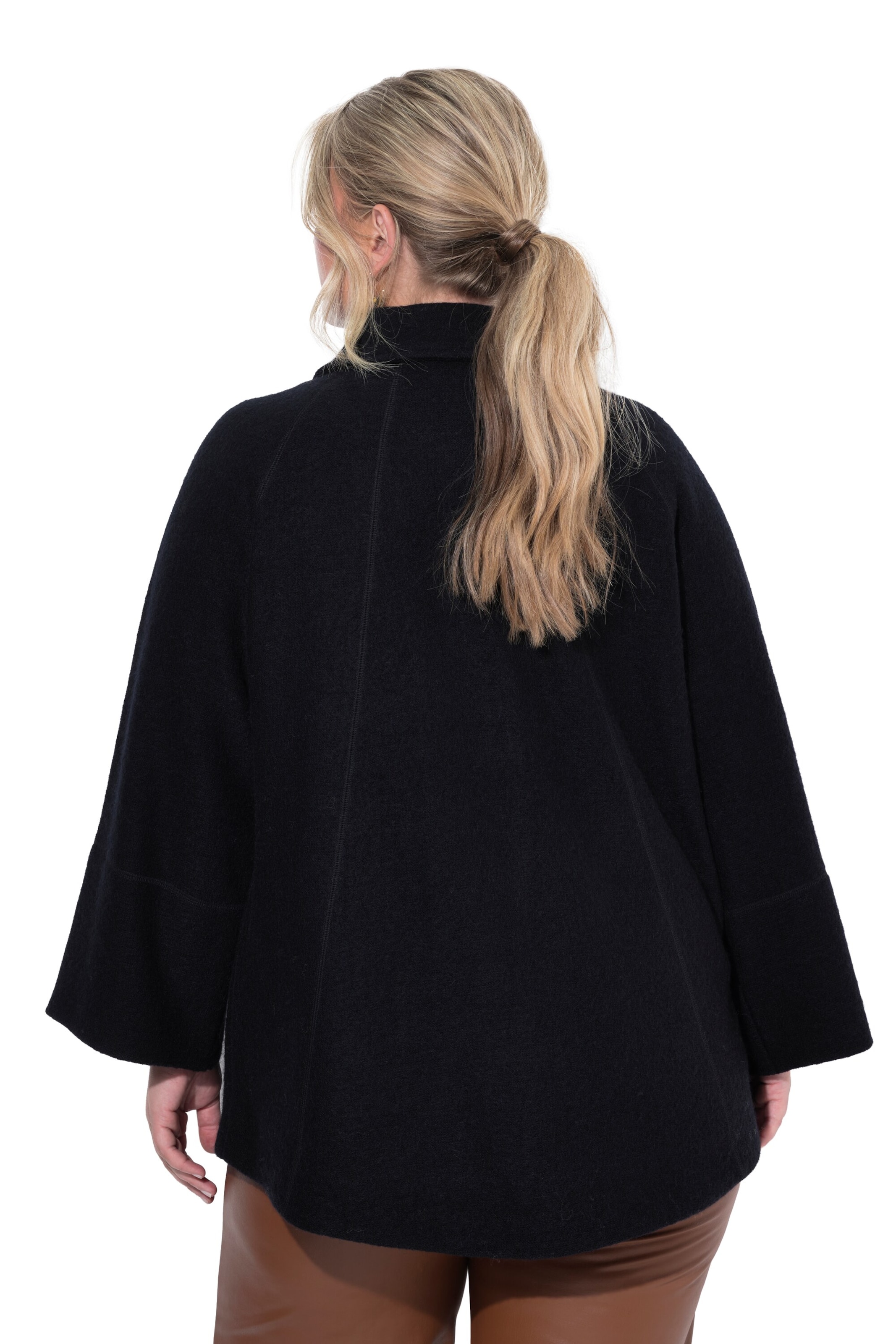 Ulla Popken Jacke in Schwarz