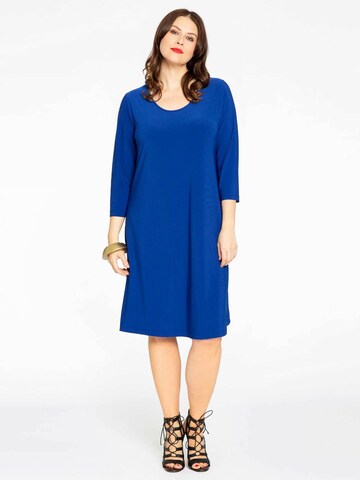 Yoek Dress in Blue