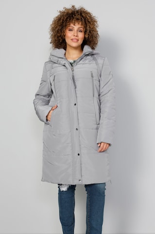 MIAMODA Winter Jacket in Grey: front