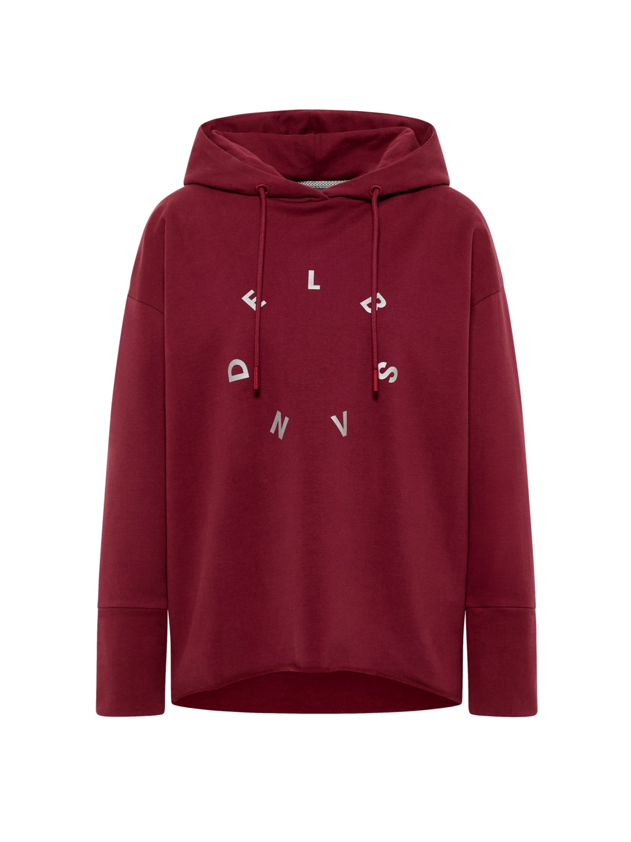 Elbsand Sweatshirt 'Daris' in Rood: voorkant