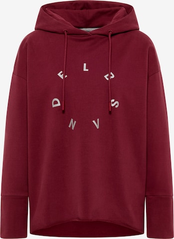 Elbsand Sweatshirt 'Daris' in Rood: voorkant