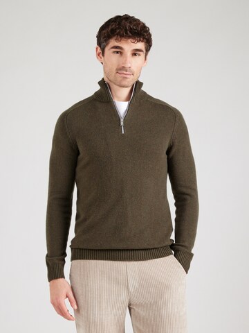 SELECTED HOMME - Jersey 'SLHREG' en verde: frente
