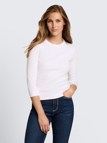 TOM TAILOR DENIM Shirt in Weiß: Vorderseite