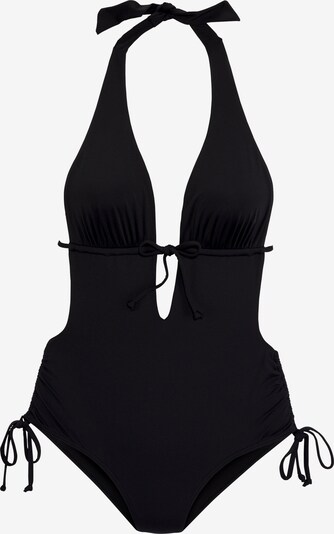 LASCANA Badeanzug in schwarz, Produktansicht