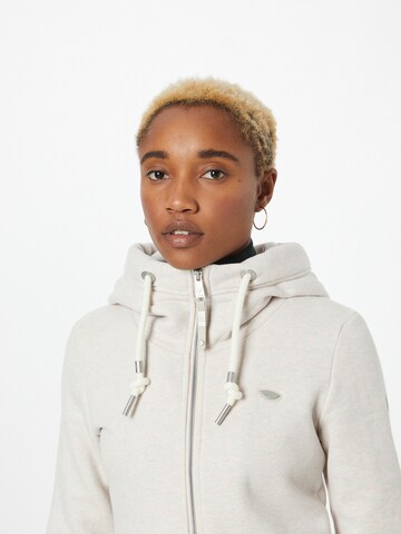 Ragwear Zip-Up Hoodie in Beige