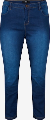 Zizzi Jeans 'Emily' in Blue: front