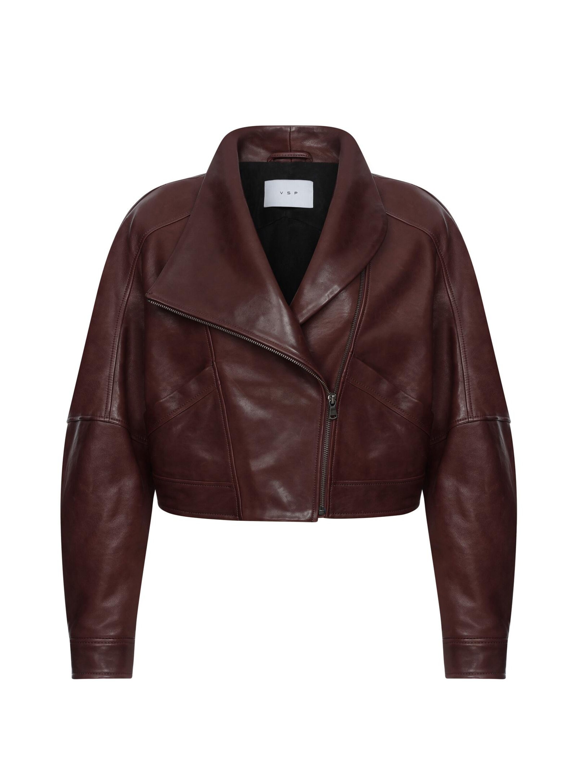 V S P Winterjacke 'Lavinia'‌ in XS in bordeaux, Produktansicht