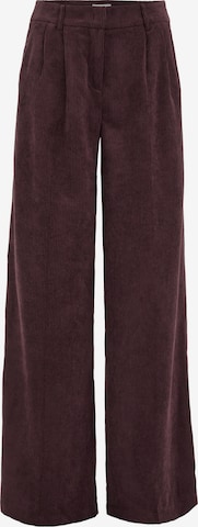 WE Fashion Wide Leg Hose in Lila: Vorderseite