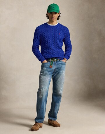 Polo Ralph Lauren Regular Fit Neulepaita 'DRIVER' värissä sininen