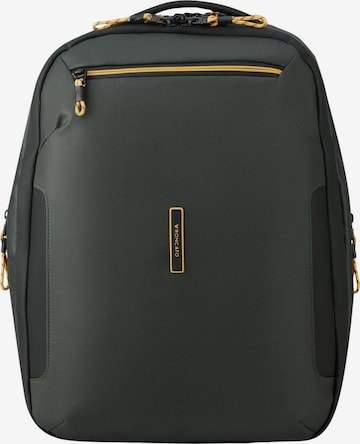 Roncato Backpack 'RONCATO ZAINO UNDERSEAT VUELING/WIZZAIR/RYANAIR 2 COMP ZAINO' in Green: front