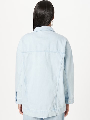 Monki Between-Season Jacket in Blue