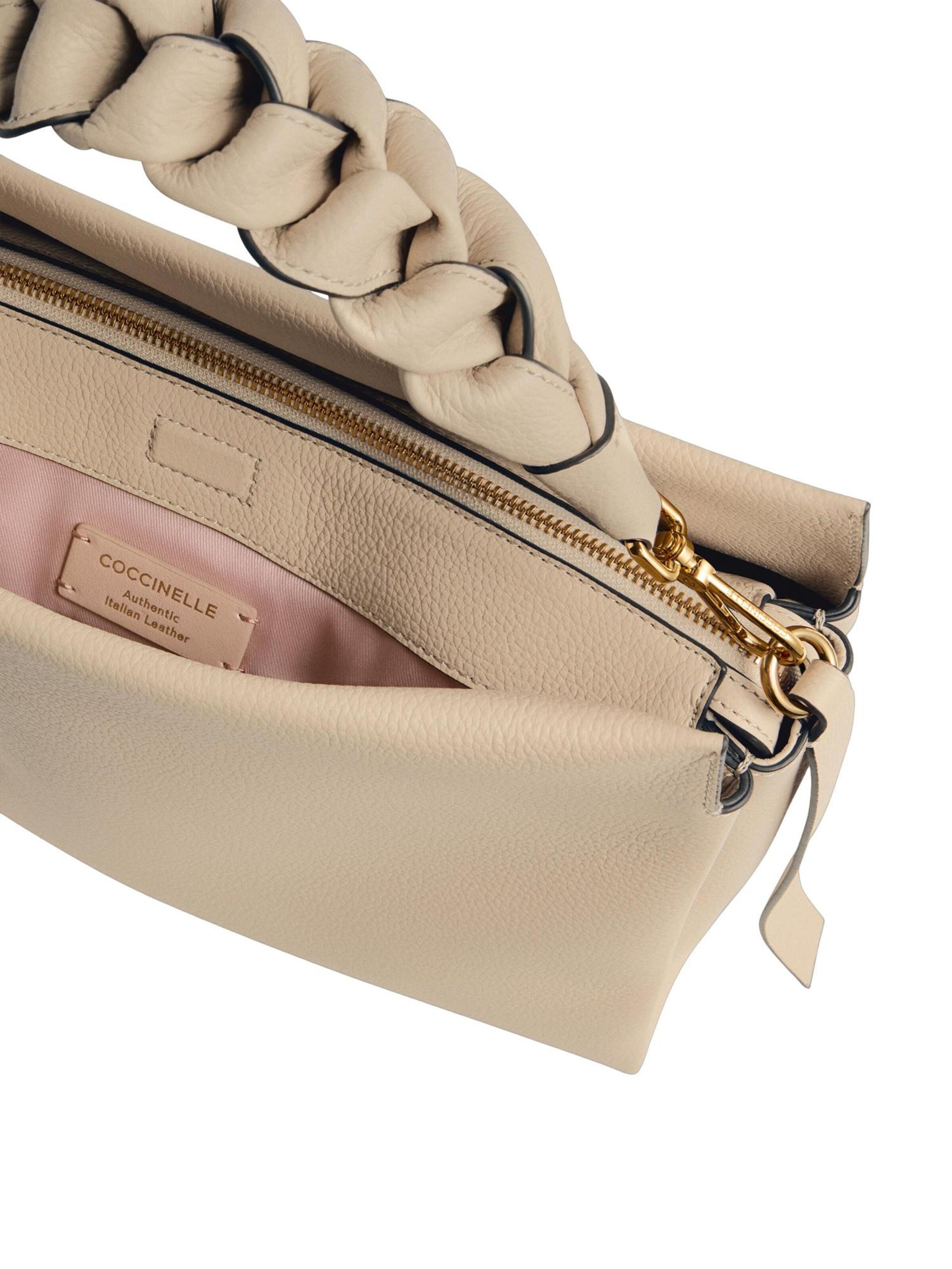 Coccinelle - Bolso de mano 'COCCINELLE Boheme 26 380' en beige