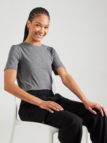 T-shirt 'Betrina' MSCH COPENHAGEN en gris : devant