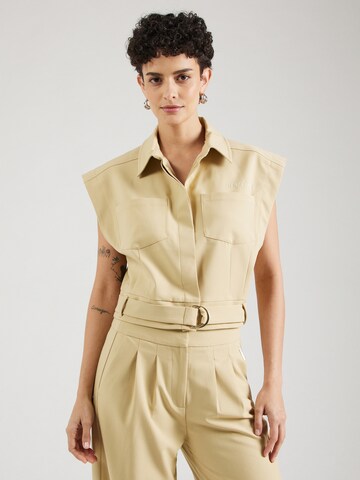 Harper & Yve Vest i beige: forside