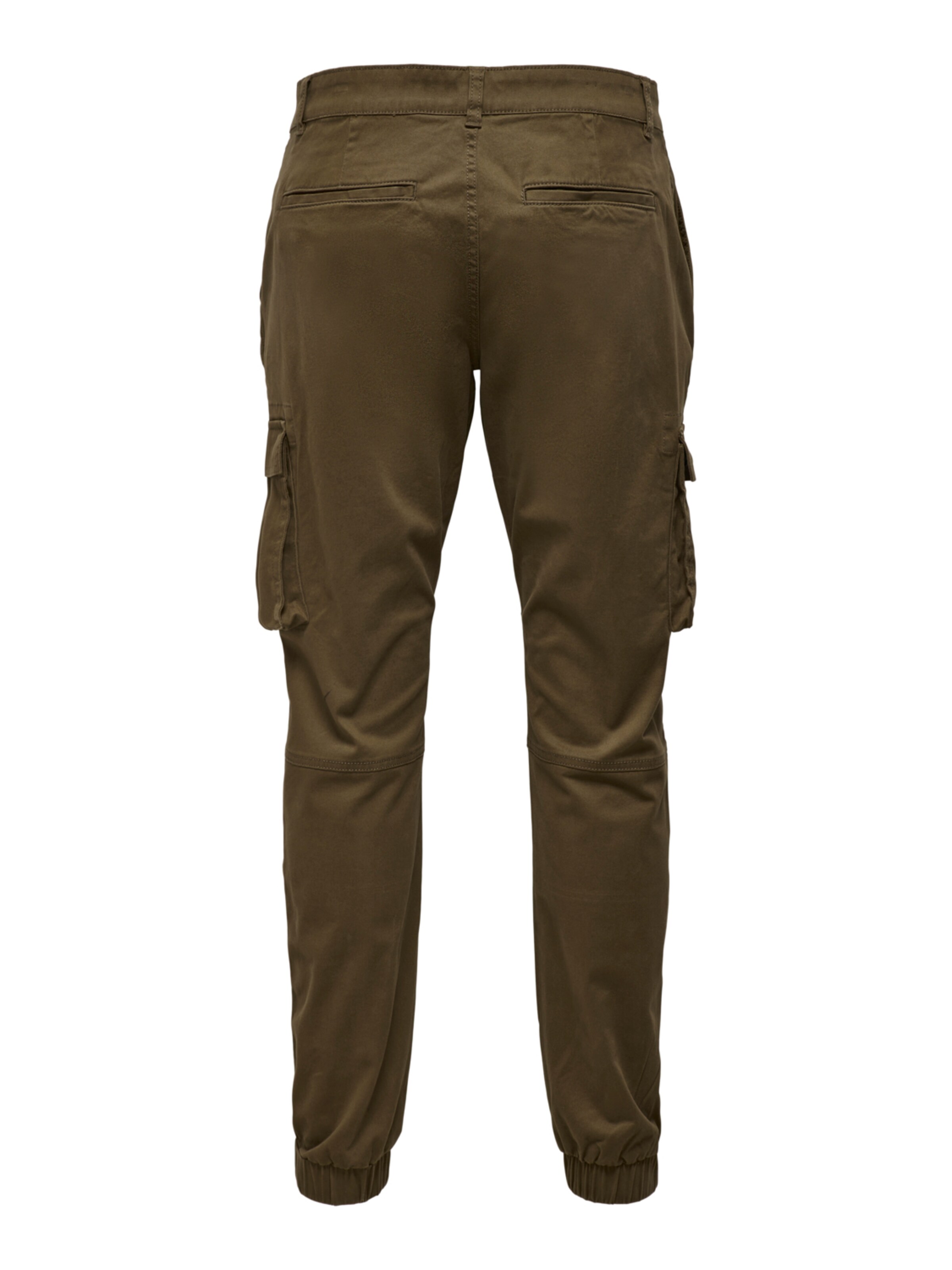 Only & Sons Ozke Kargo hlače 'Cam Stage' | rjava barva