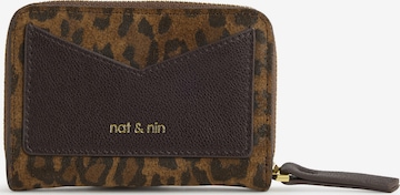 Nat&NinNovčanik ' PIA ' - smeđa boja: prednji dio