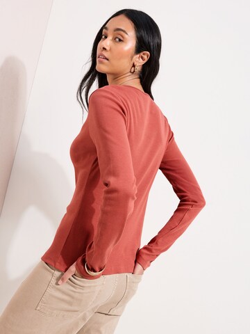 Friends Like These Knit cardigan in Brown