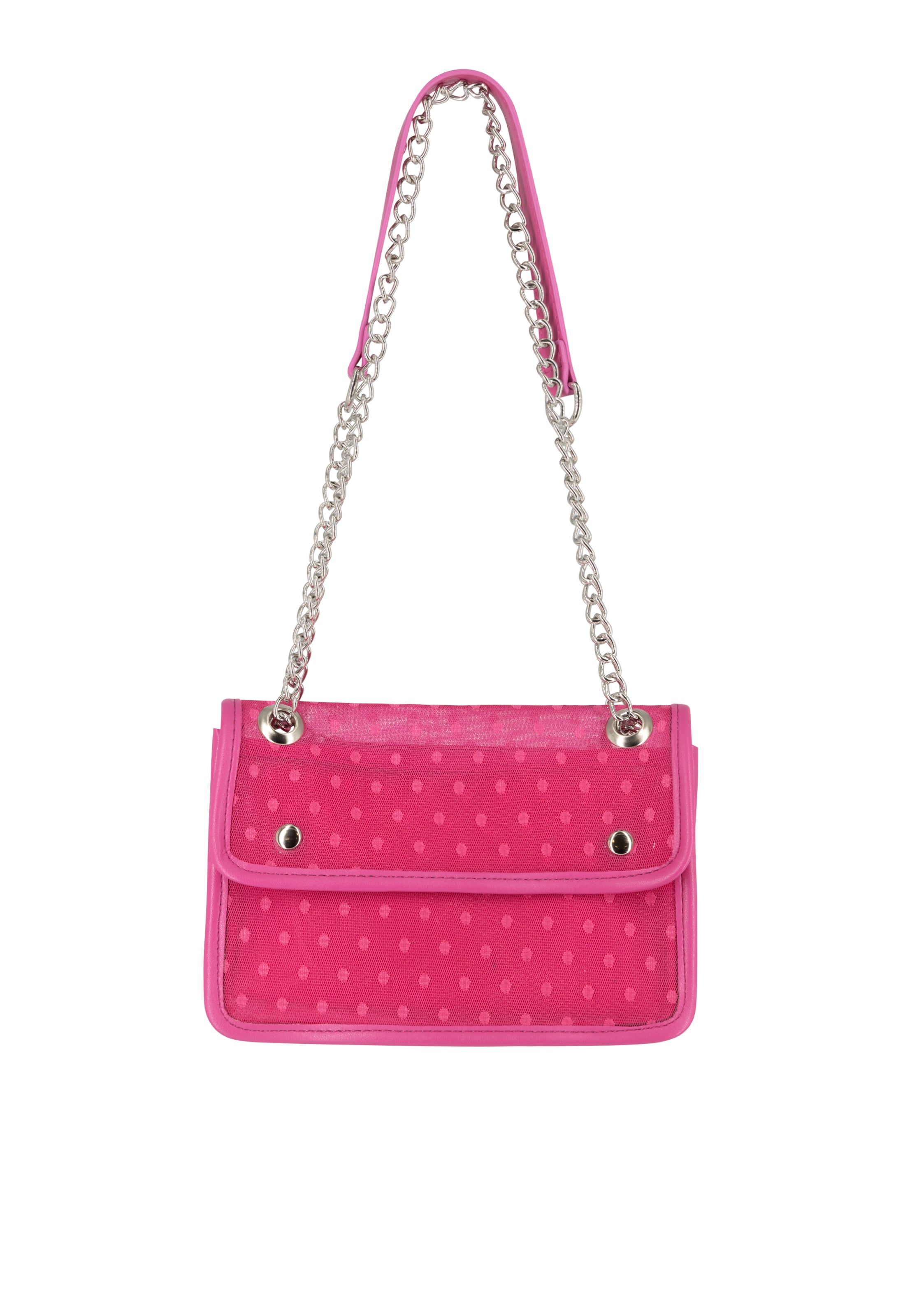 MYMO Сумка через плечо в Ярко-розовый: спереди