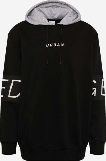 Jack & Jones Plus Mikina 'Victory' - šedá / černá / bílá, Produkt