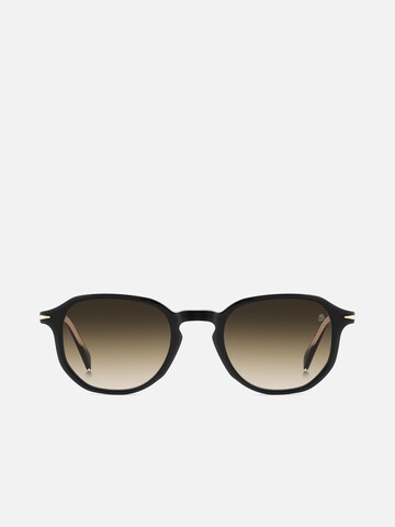 David Beckham Sunglasses in Black: front
