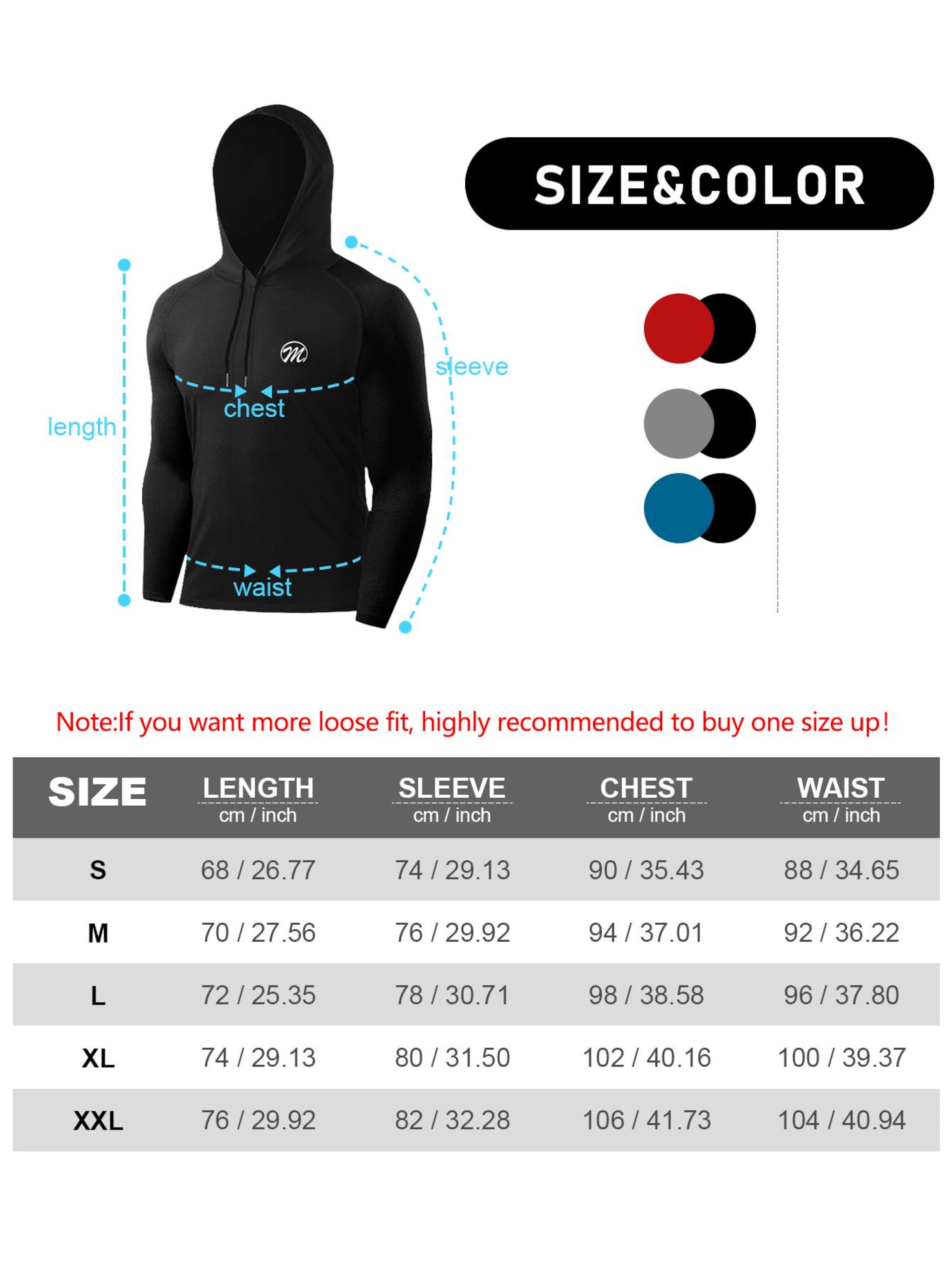MEETWEE Sweatshirt 'Lightweight Sports Top' in Black