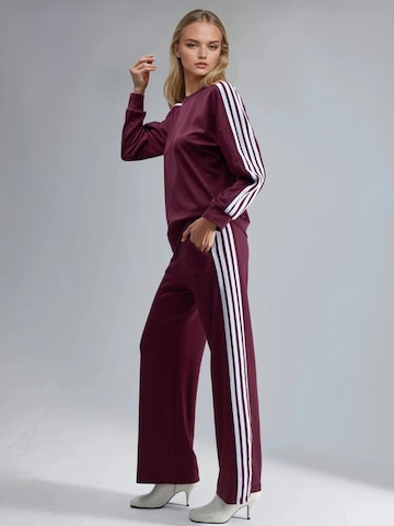 Hiccup Sweat suit in Red