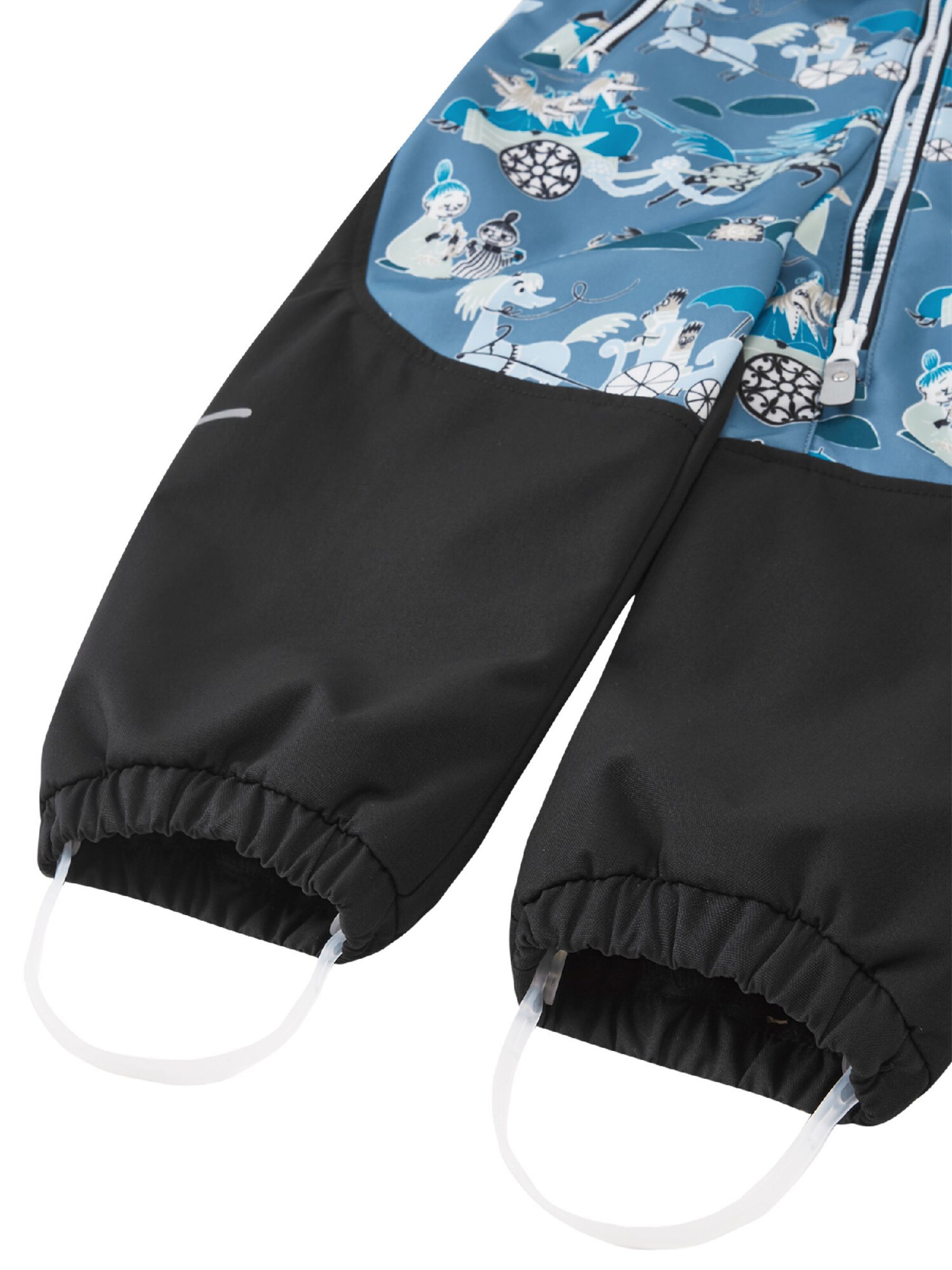 Reima Softshell Overall ' Moomin Mjosa ' in Blau