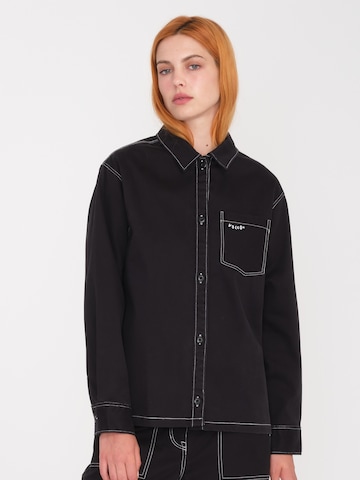 Volcom Bluse ' STONE KRAFT' in Schwarz: predná strana