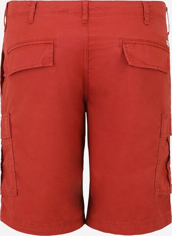 Jack & Jones Plus - Regular Calças cargo 'COLE CAMPAIGN' em vermelho