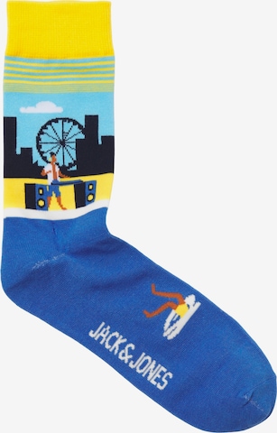 JACK & JONES Socks 'CITIES' in Blue