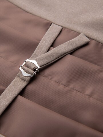 Ombre Gilet in Beige
