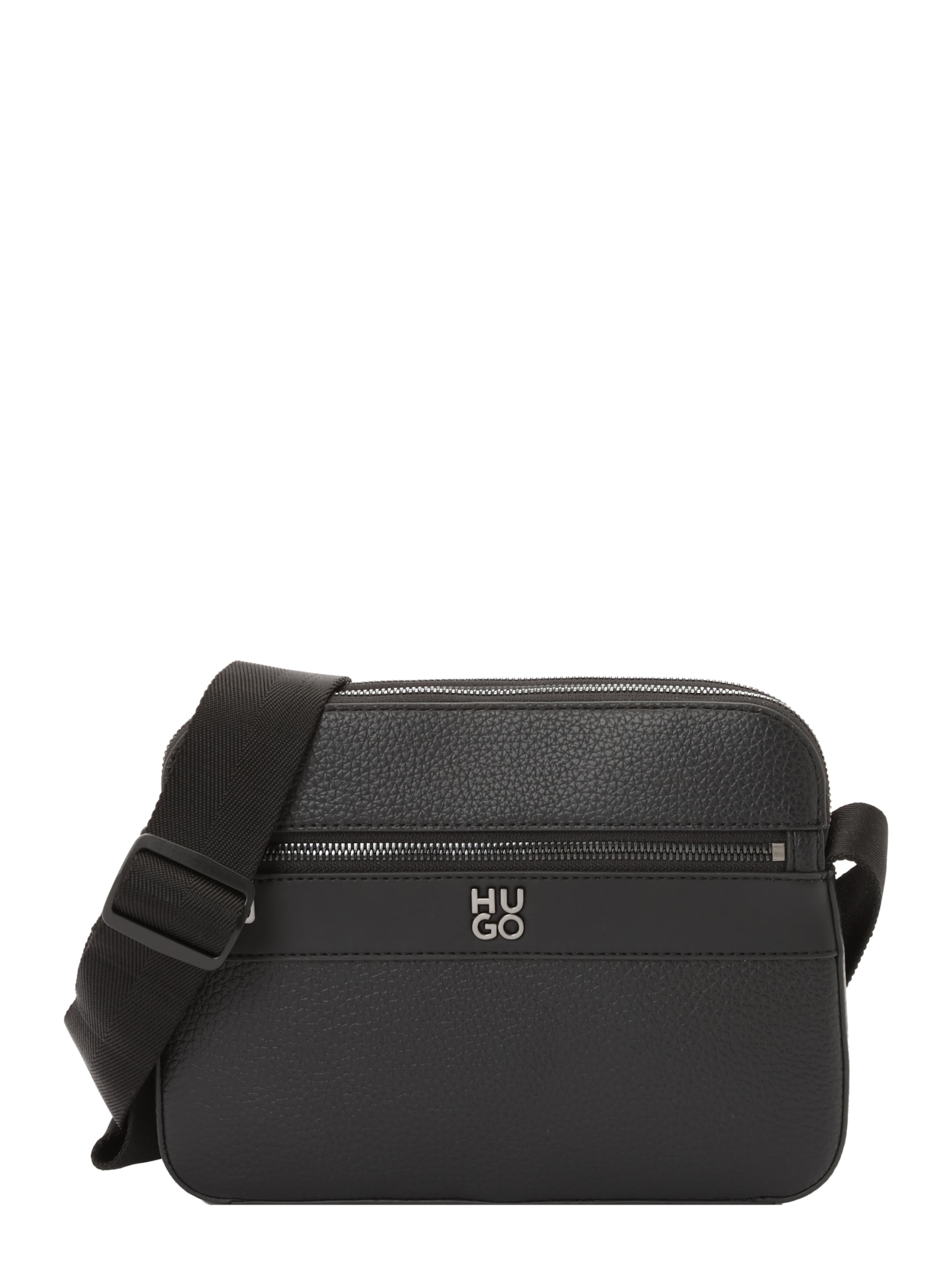 HUGO Crossbody Bag 'Quantic' in Black: front
