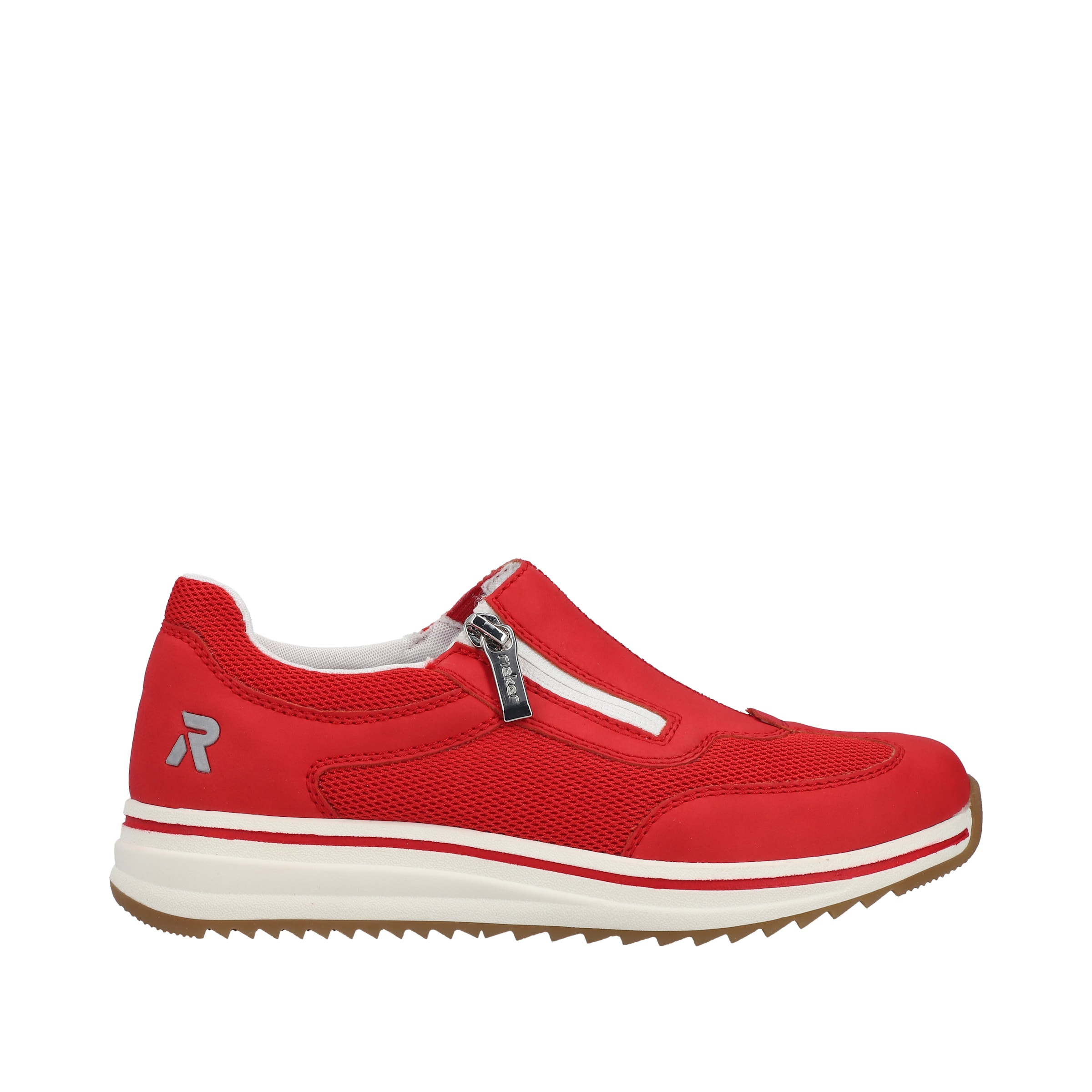 Rieker Sneakers 'L5854' in Red: front
