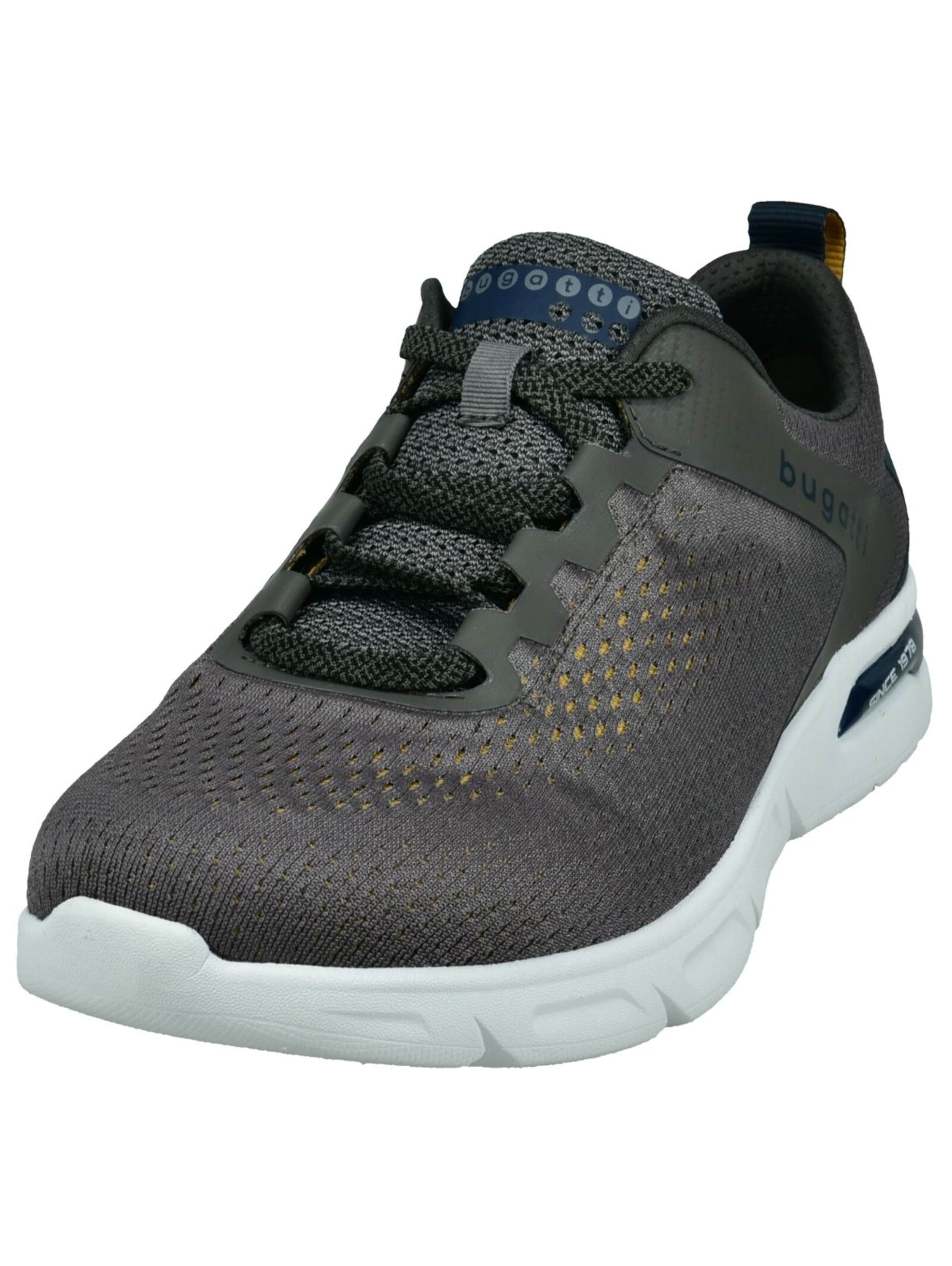 Baskets basses bugatti en gris : devant