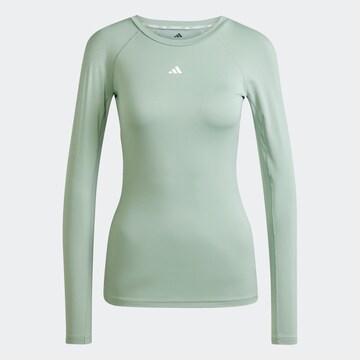 ADIDAS PERFORMANCE Funkční tričko – zelená: přední strana