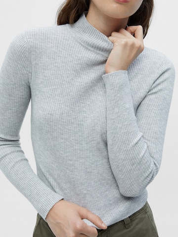 Pull&Bear Sweter w kolorze szary