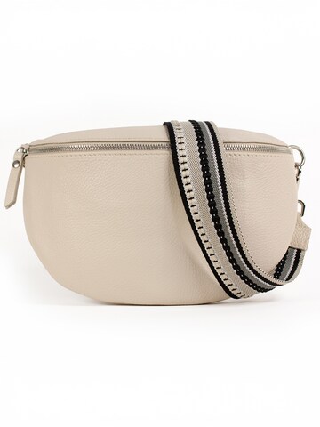 Marsupio 'FIONA large' di lePelou in beige: frontale