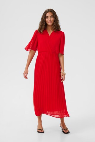 Robe 'Uni Cheila' CULTURE en rouge : devant