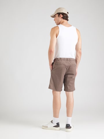 JACK & JONES Loose fit Chino trousers 'JPSTJAIDEN' in Brown