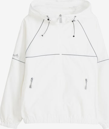 Bershka Jacke in Weiß: predná strana